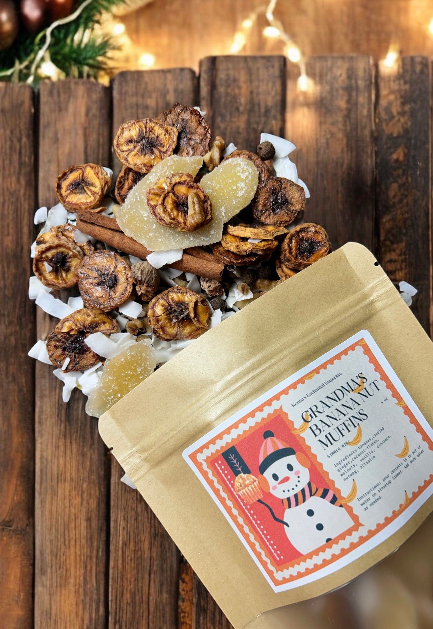 Grandma’s Banana Nut Muffins Simmer