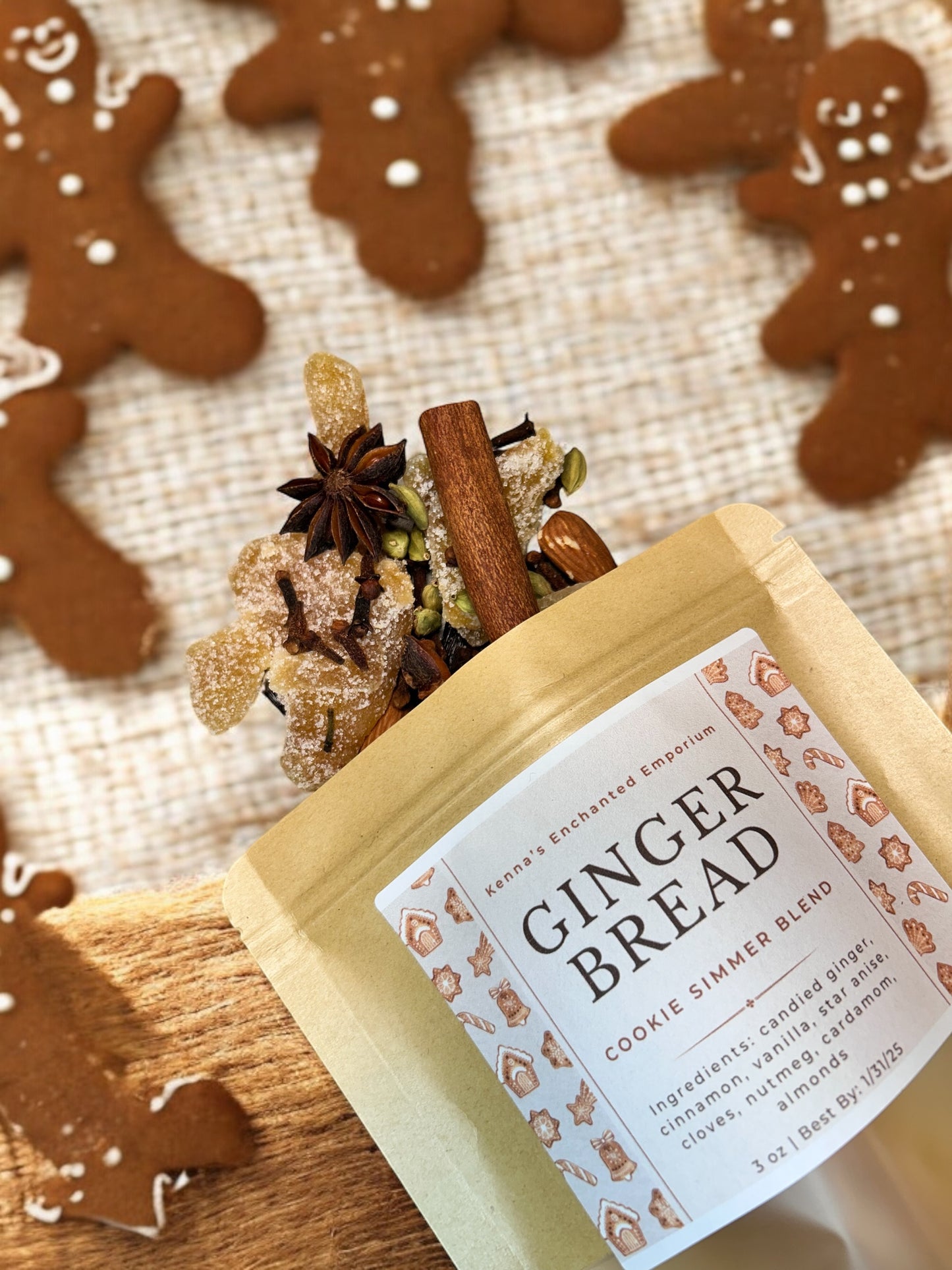 Gingerbread Cookie Simmer Pot Mix