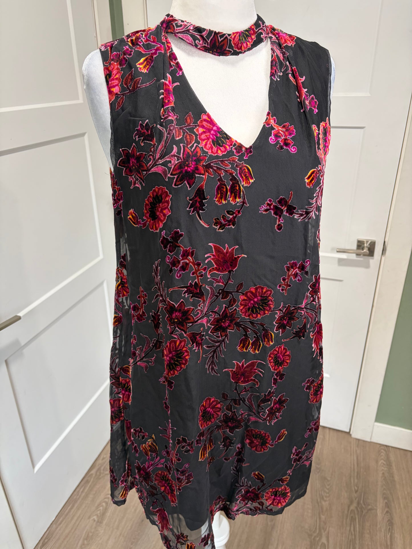 Velvet Burnout Dress