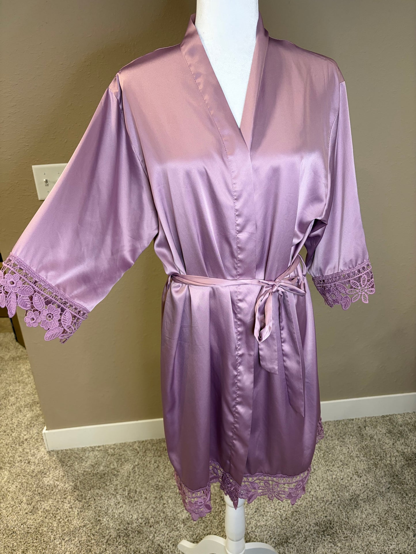 Satin Robe
