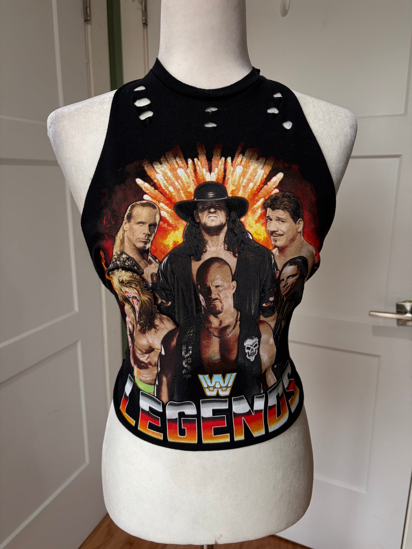 Distressed Wrestling Halter