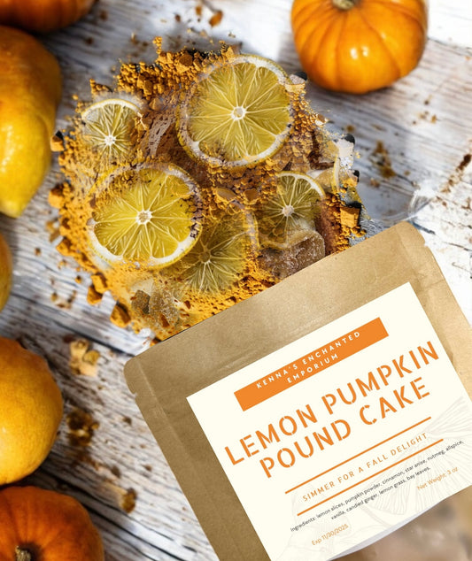 Lemon Pumpkin Pound Cake Simmer Mix