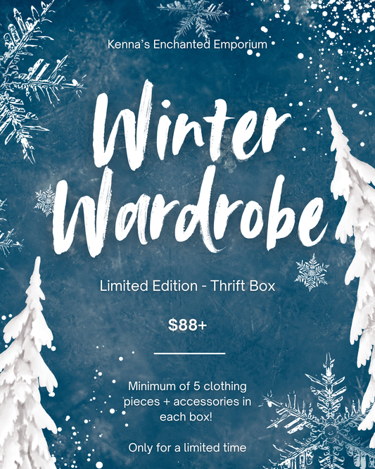 Winter Wonderland Wardrobe Thrift Box