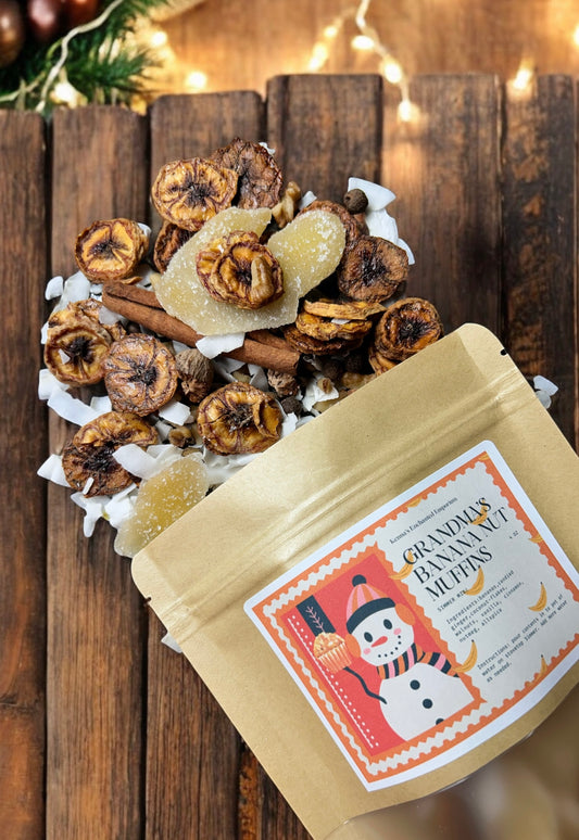 Grandma’s Banana Nut Muffins Simmer