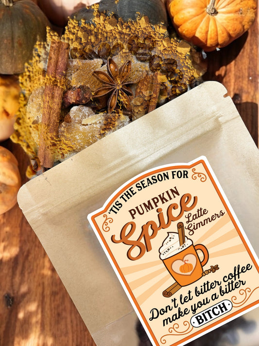 Pumpkin Spice Latte Simmer Mix