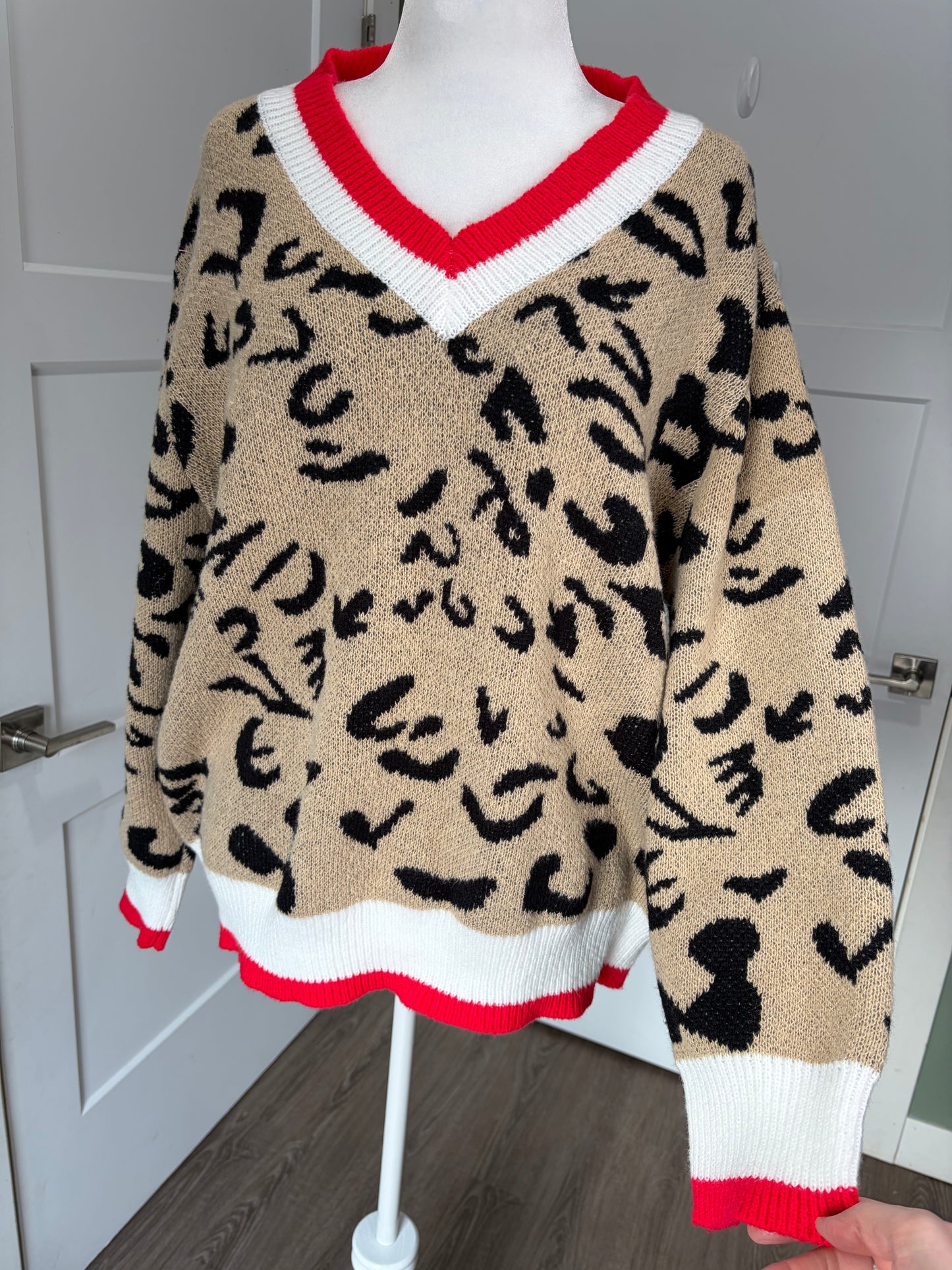 Cheetah Sweater