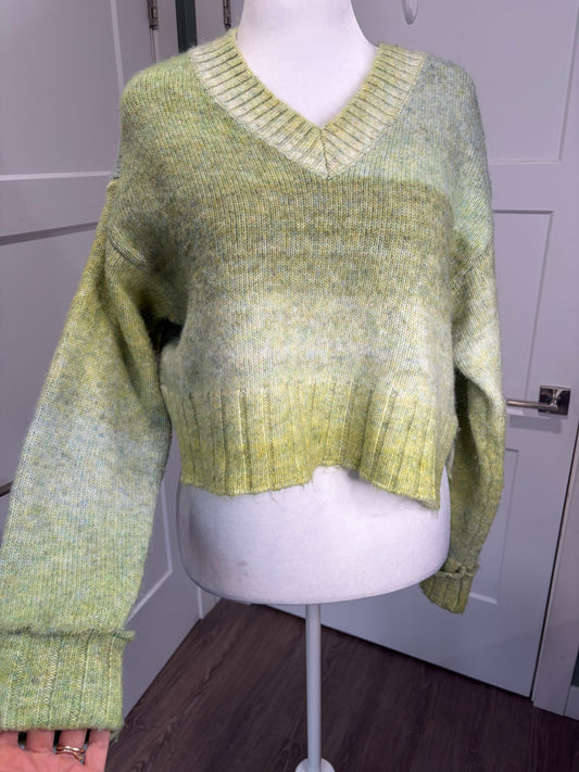 Shades of Green Sweater