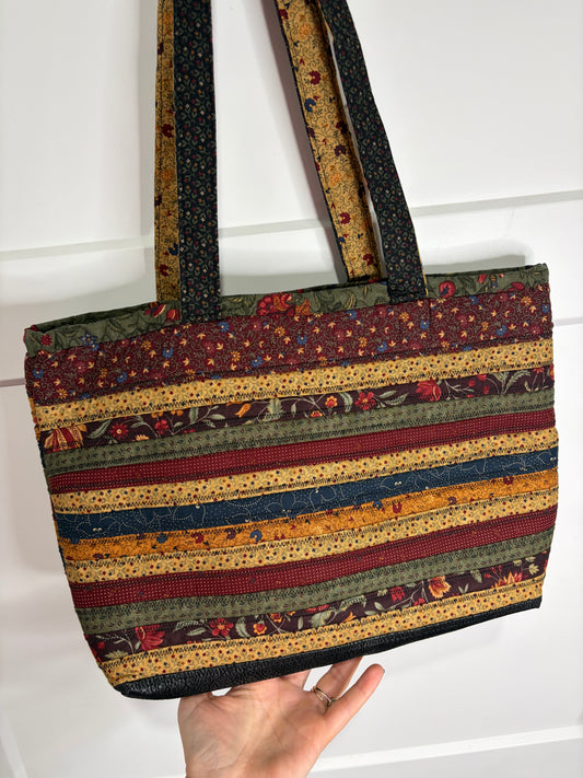 Handmade Quilted Tote Bag