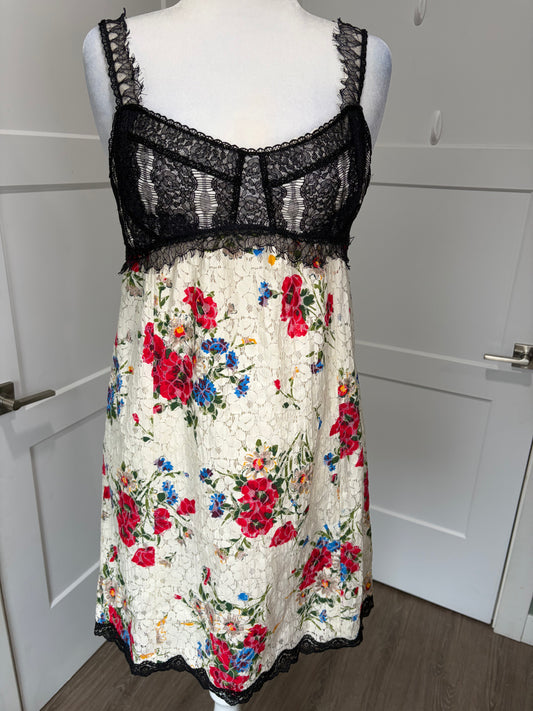 Y2K Babydoll Lace Dress