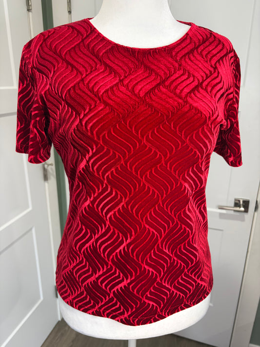 Vintage 90s Velvet Tee